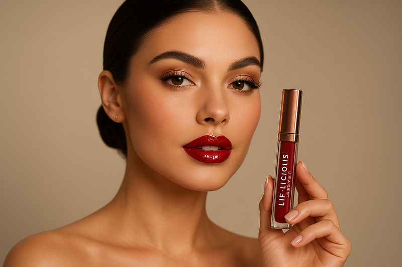 Professional beauty model for LIP-LICIOUS BEAUTY BAR